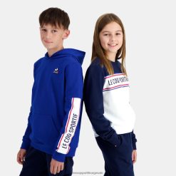 Le Coq Sportif barn hettegenser blå ZX20R653 klær