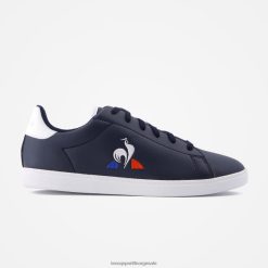 Le Coq Sportif barn sko domstolsett junior blå ZX20R688 sko