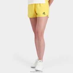 Le Coq Sportif kvinner shorts gul ZX20R325 klær