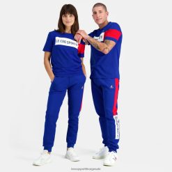Le Coq Sportif menn blå t-skjorte ZX20R457 klær