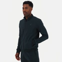 Le Coq Sportif menn grønn sweatshirt med glidelås ZX20R463 klær