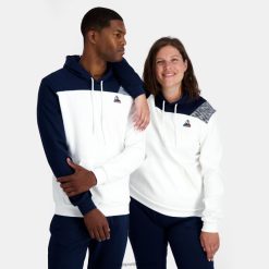 Le Coq Sportif menn hettegenser hvit ZX20R20 klær