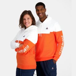 Le Coq Sportif menn hettegenser oransje ZX20R18 klær