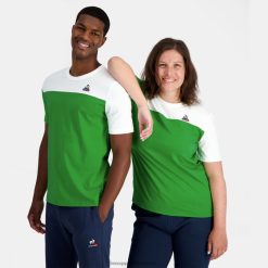 Le Coq Sportif menn mote t-skjorte grønn ZX20R164 klær