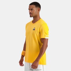 Le Coq Sportif menn oransje t-skjorte ZX20R478 klær