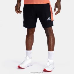 Le Coq Sportif menn shorts svart ZX20R238 klær