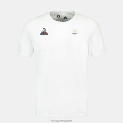 Le Coq Sportif menn t-skjorte hvit ZX20R486 klær
